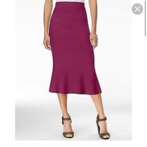 BRAND NEW RACHEL Rachel Roy Jacquard Midi Skirt